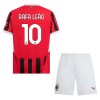 Original Trikotsatz AC Mailand Rafael Leao 10 Heimtrikot 2024-25 Für Kinder